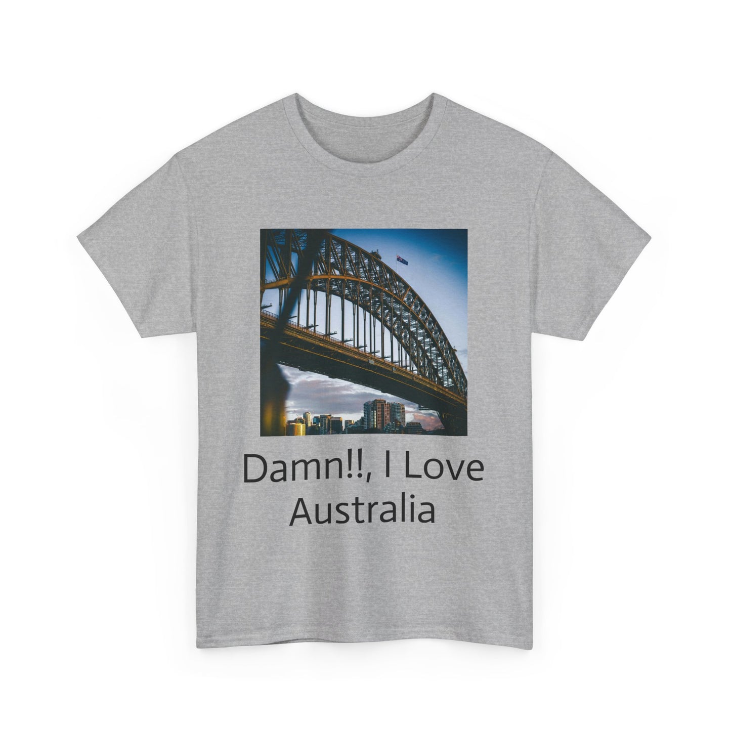 Damn I love Australia cotton unisex tee