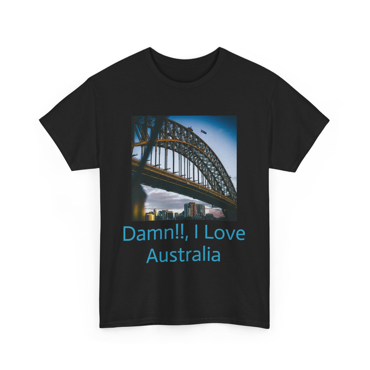 Damn I love Australia cotton unisex tee