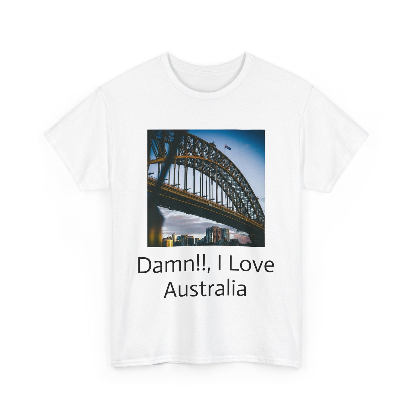 Damn I love Australia cotton unisex tee