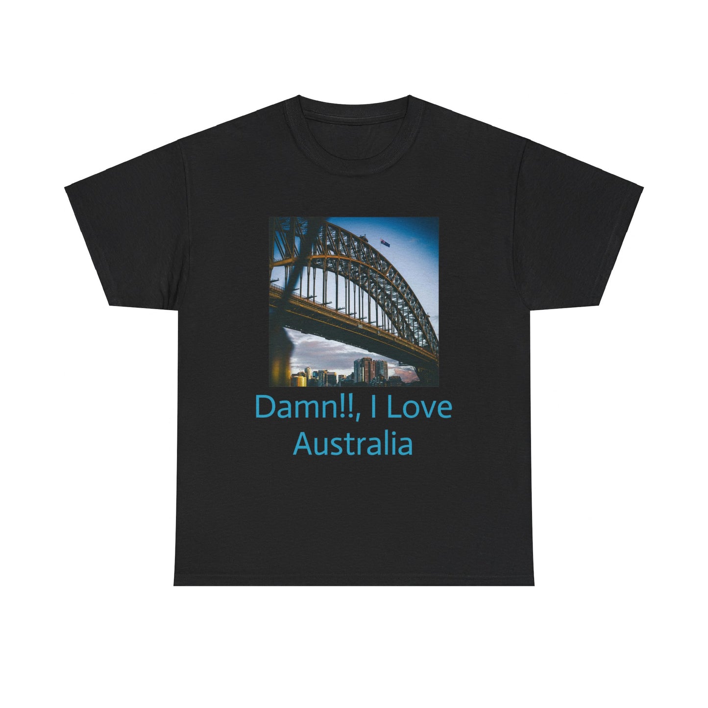 Damn I love Australia cotton unisex tee