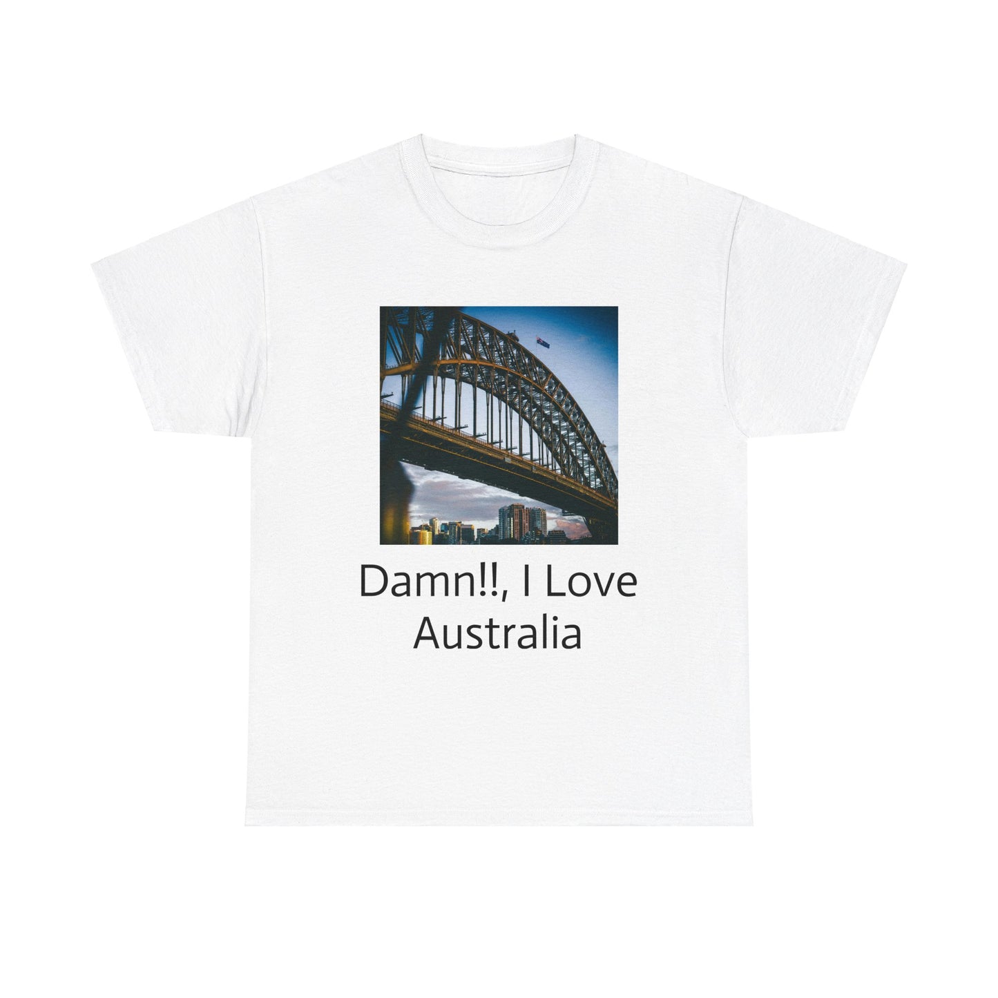 Damn I love Australia cotton unisex tee